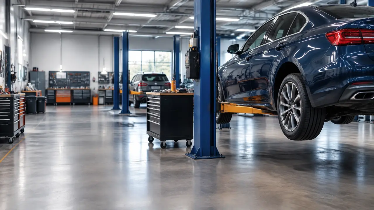 Prime Auto Garage website preview
