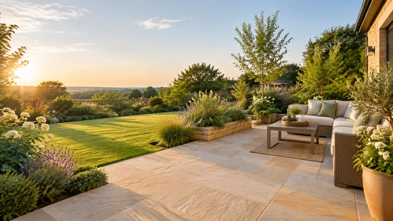 Green landscaping website preview